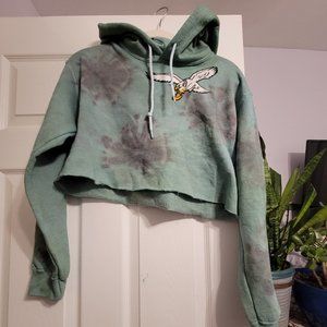 Philadelphia Eagles crop top hoodie